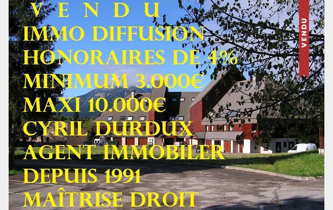  SARL PICOT IMMOBILIER -  : Appartement | SAINT-PIERRE-DE-CHARTREUSE (38380) | 19 m2 | 50 000 € 